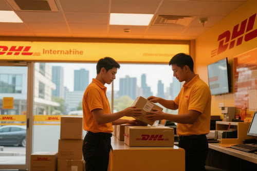 北京DHL國際快遞提供包裝箱嗎